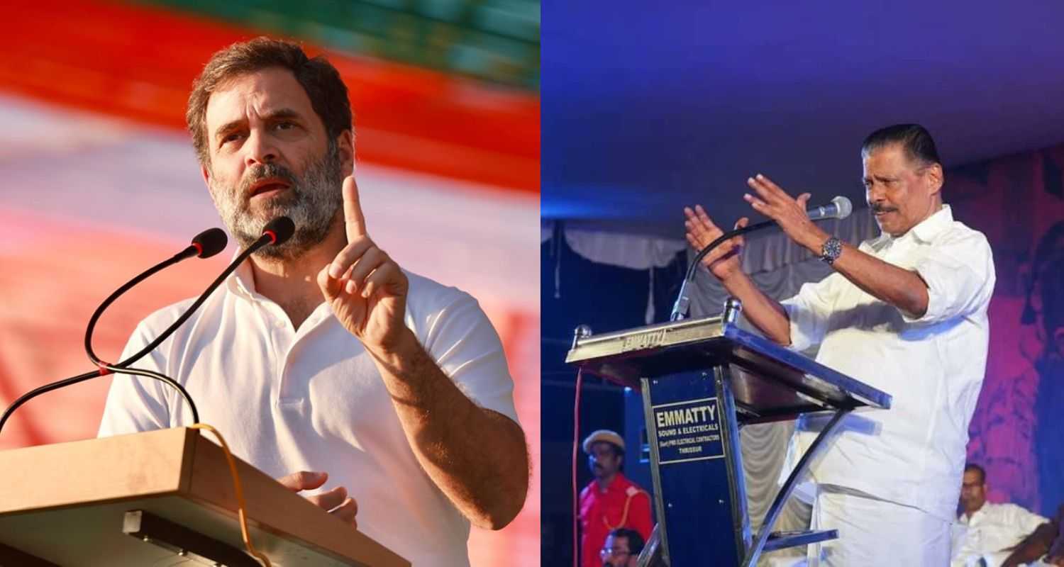 Kerala CPI(M) leader takes a dig at Rahul Gandhi. 