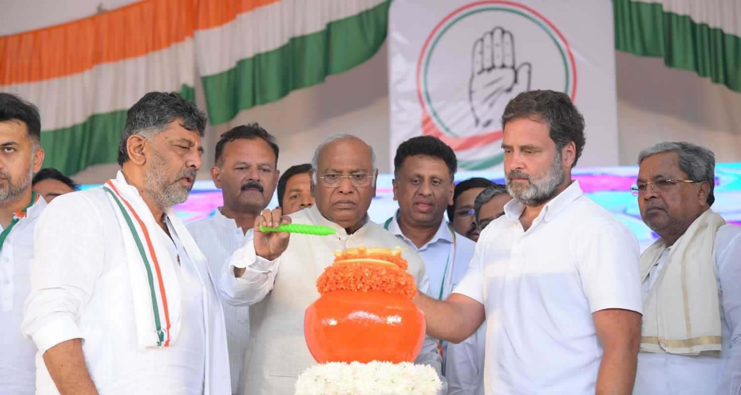 Rahul Gandhi on his first visit to Karnataka 