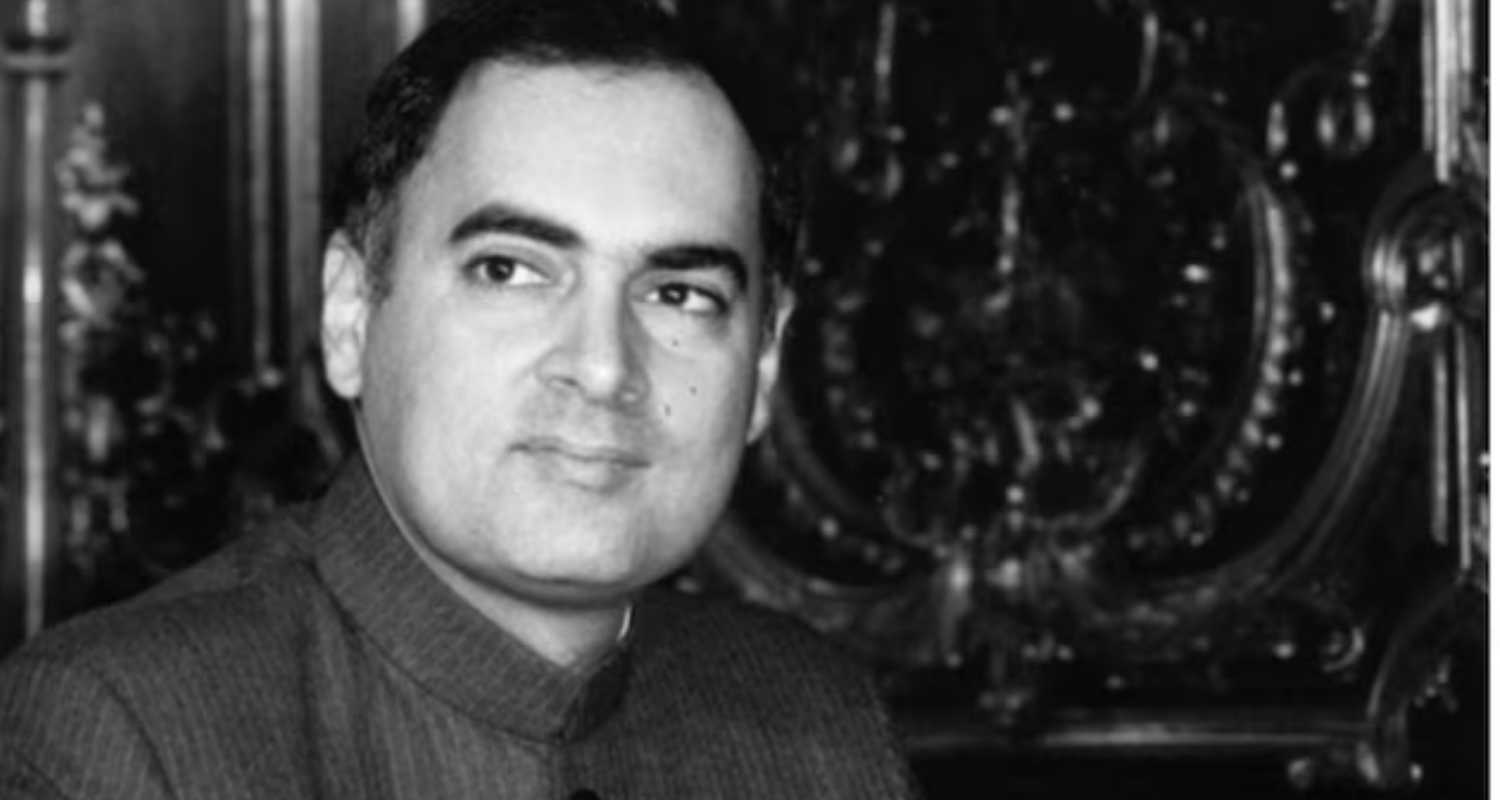 Rajiv Gandhi. 