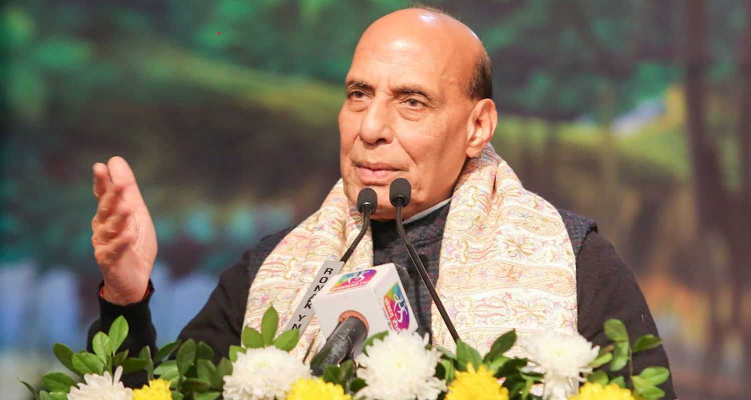 Defence Minister Rajnath Singh.