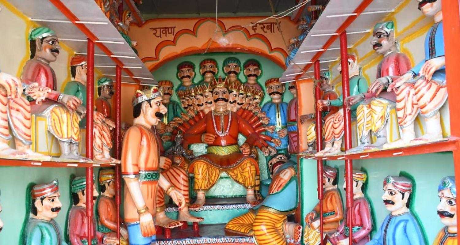 This temple in Lucknow worships Ravana on Dussehra