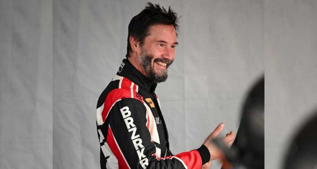 Keanu Reeves made his professional car racing debut on Saturday in the Toyota GR Cup and placed 25th out of 35.