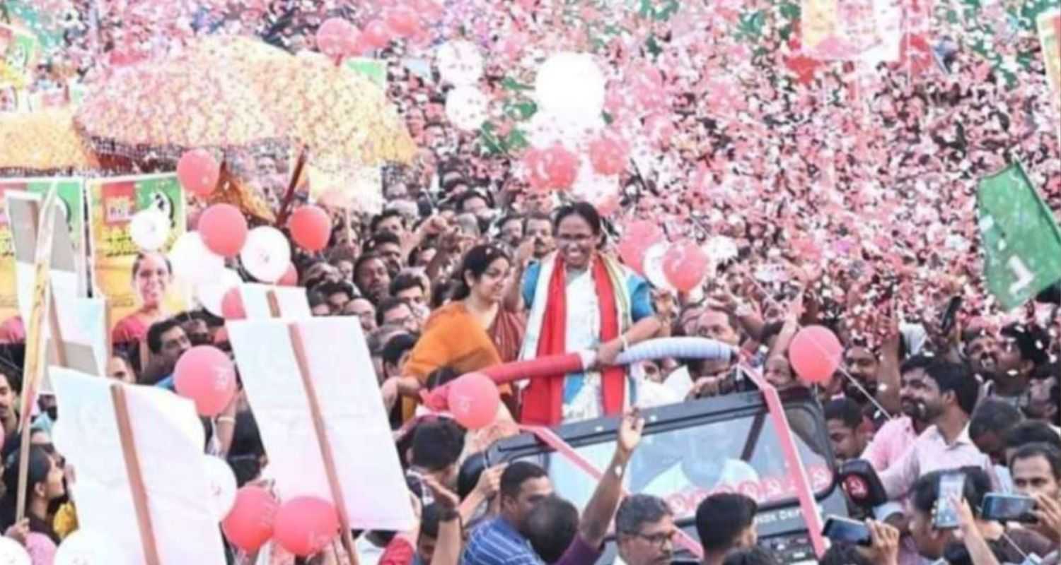 Roadshow in Kerala by LDF eyeing 2024 Lok Sabha polls