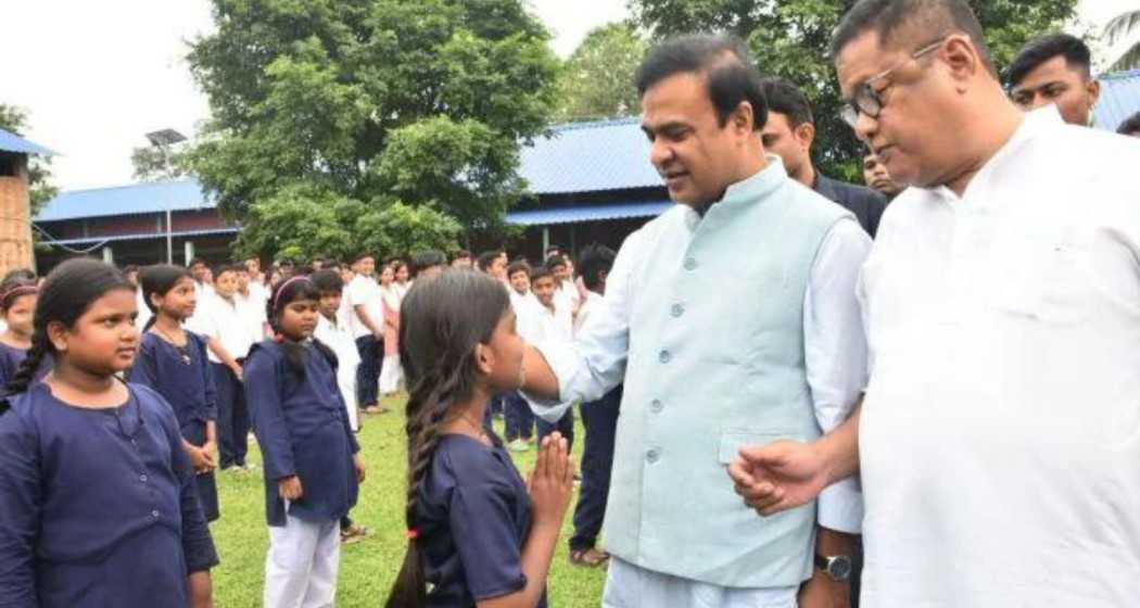 Assam Chief Minister Himanta Biswa Sarma announces stipends for all girl students from class 11 to post-graduation. (Image: X)