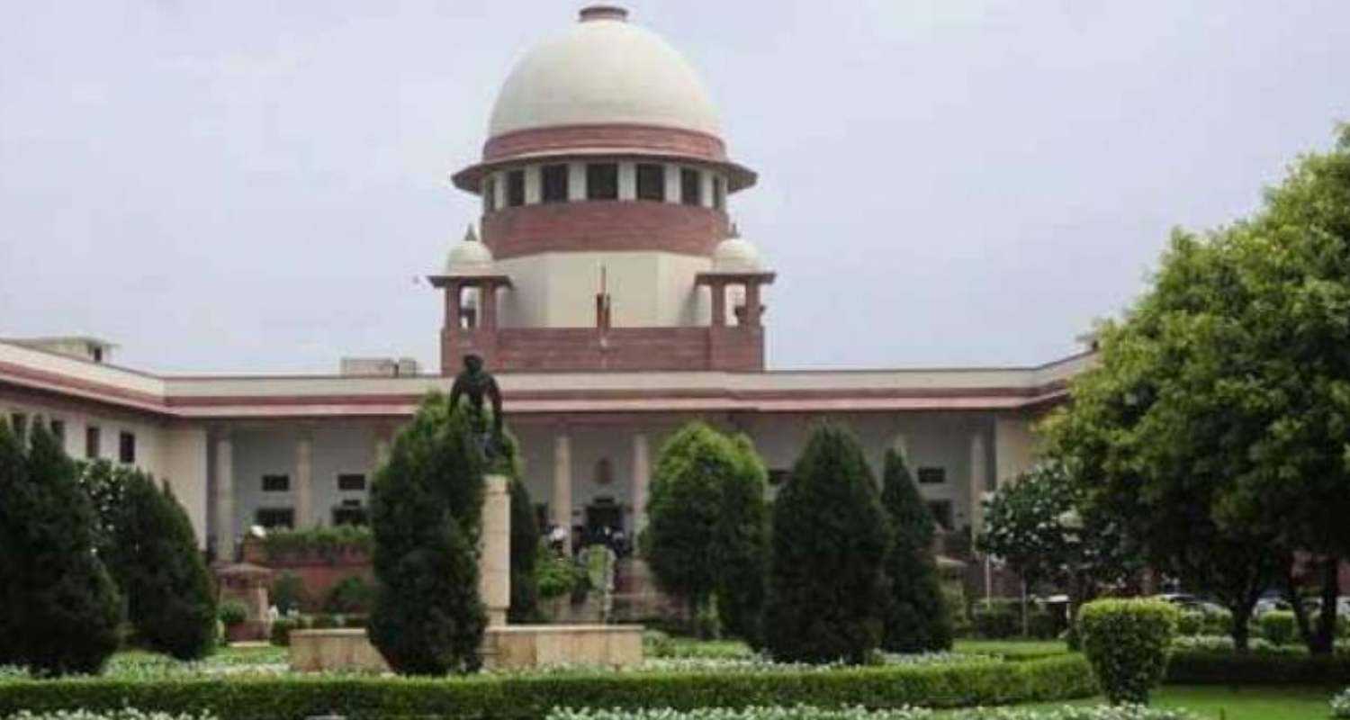 A view of the Supreme court. 