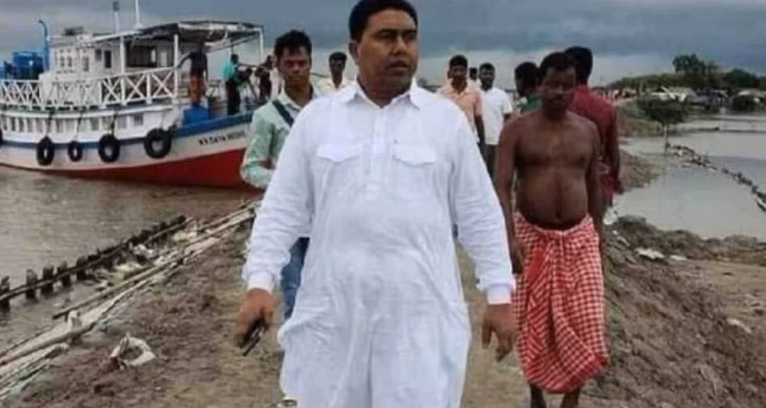 Trinamool Congress (TMC) leader Shajahan Sheikh.