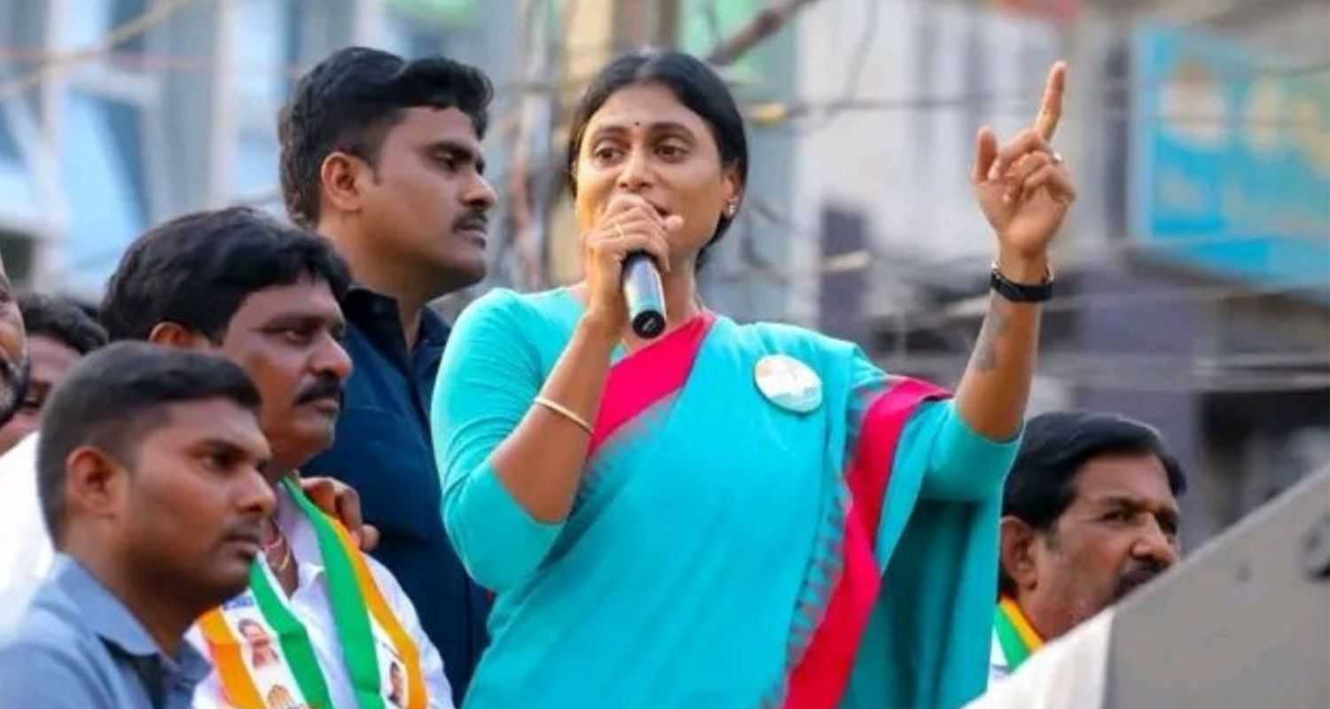 YS Sharmila targets Jagan & Naidu