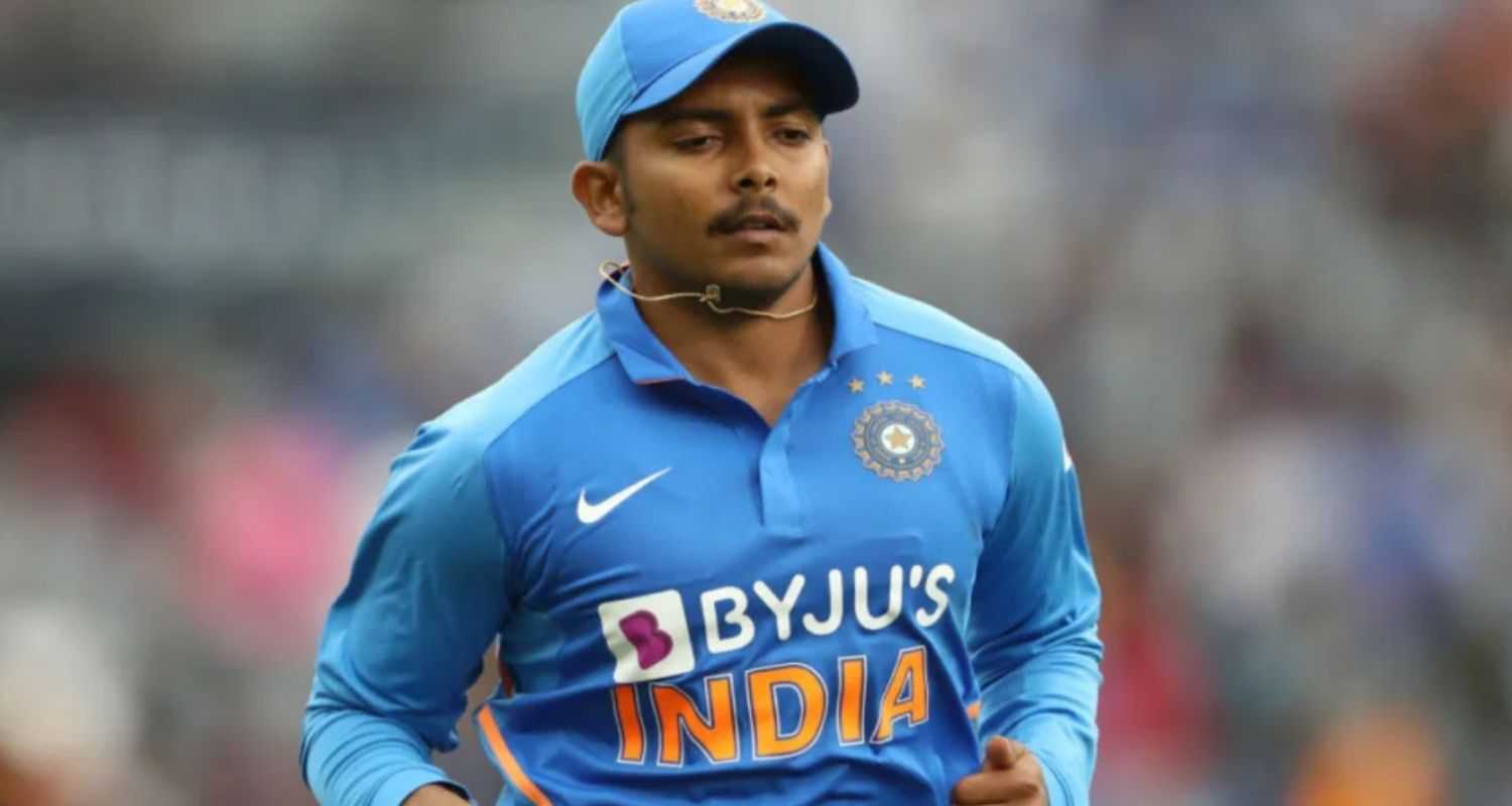 Prithvi Shaw. 