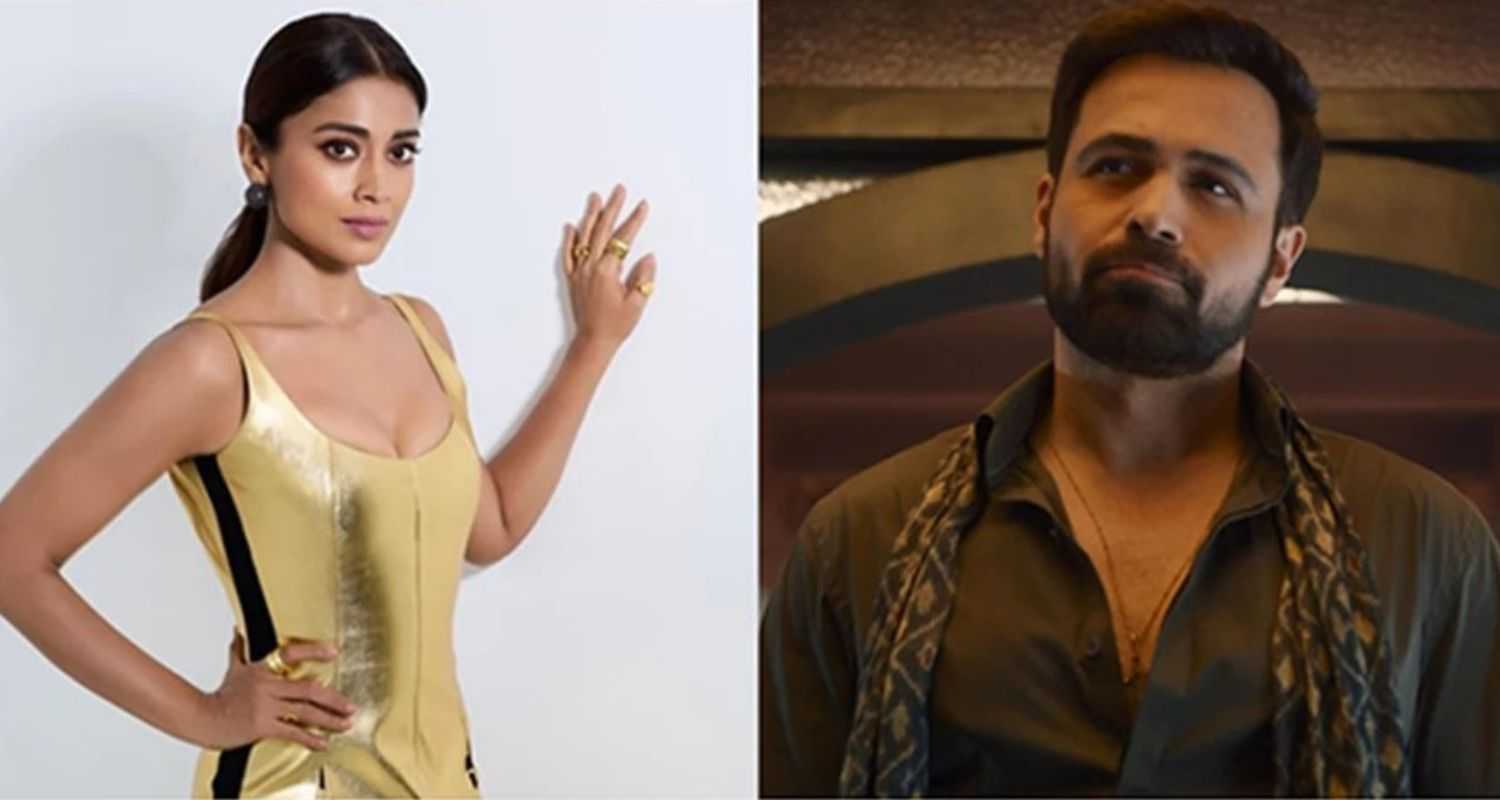 Actress Shriya Saran (Left) Emraan Hashmi (Right).