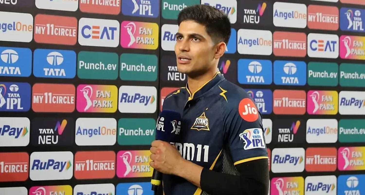 Gujarat Titans skipper Shubman Gill was on Wednesday fined Rs 12 lakh for maintaining a slow over rate