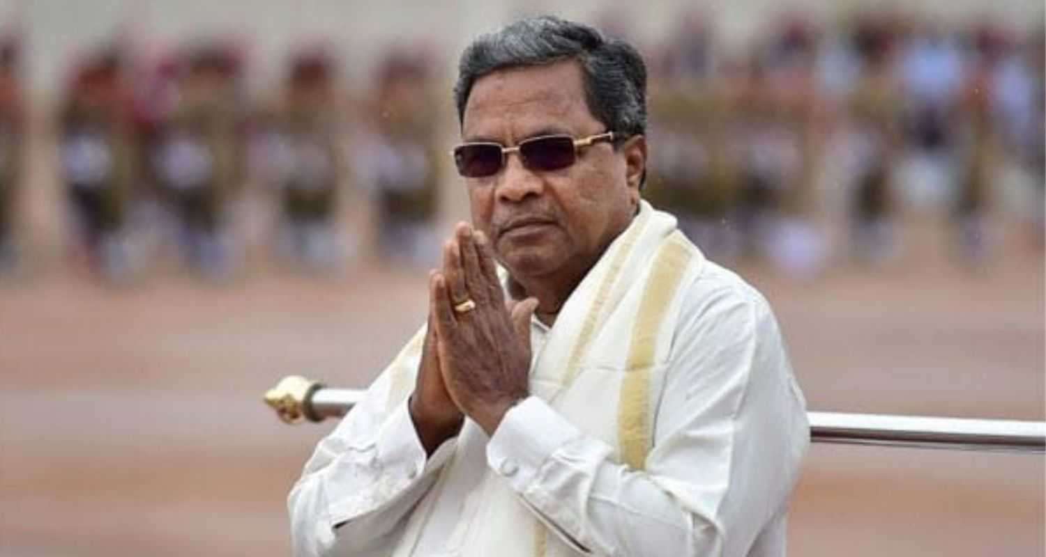 CM Siddaramaiah targets CM.  