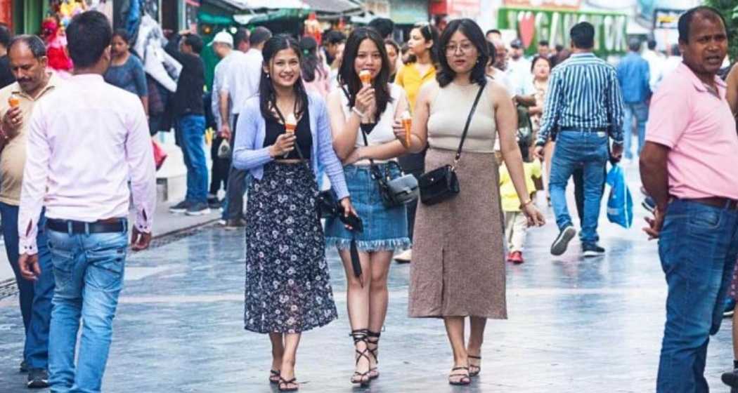 People enjoy ice cream as Sikkim witnesses its hottest-ever September this year.