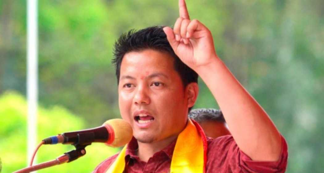 Sikkim Krantikari Morcha's (SKM) Indra Hang Subba.