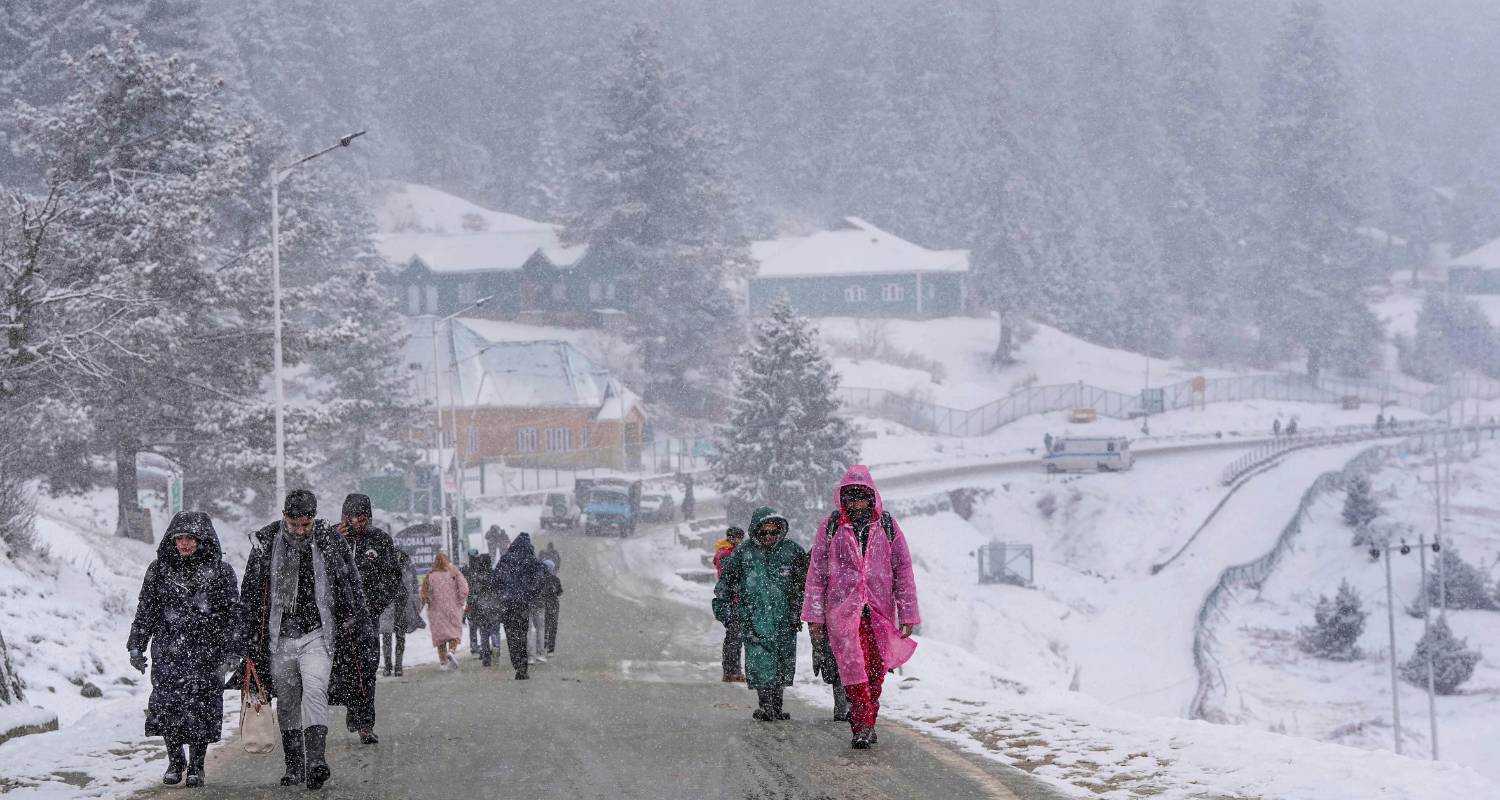 Kashmir, Snow, Jammu and Kashmir, snowfall, Gulmarg, climate change