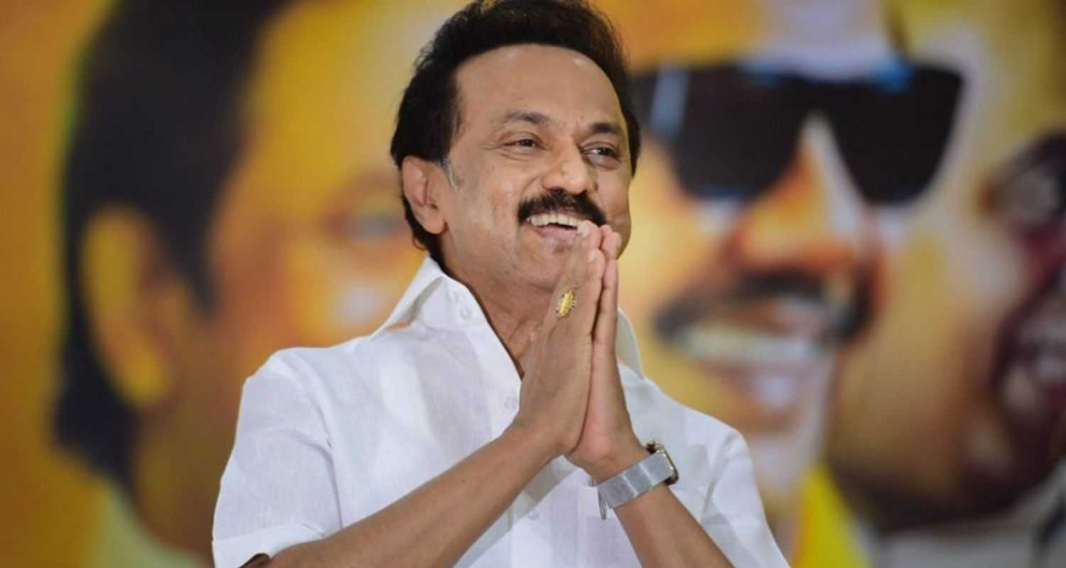 Chief Minister of Tamil Nadu, M K Stalin. 