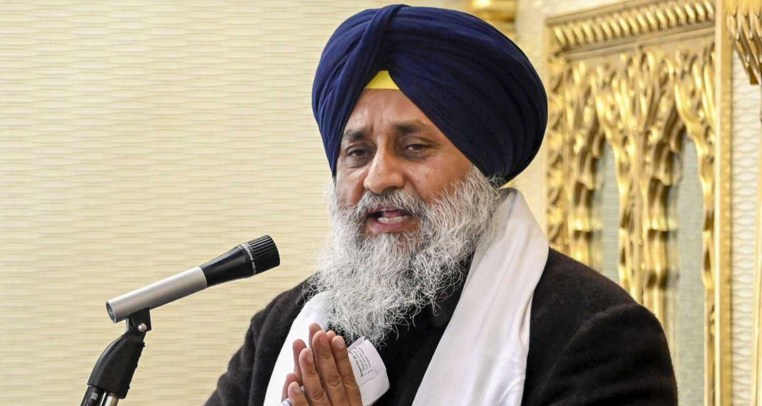 Shiromani Akali Dal supremo Sukhbir Badal.