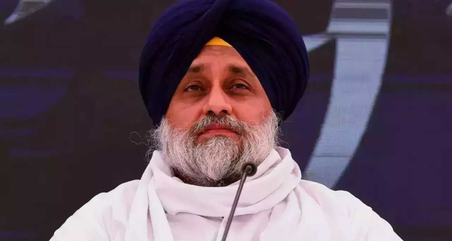 SAD supremo Sukhbir Singh Badal.