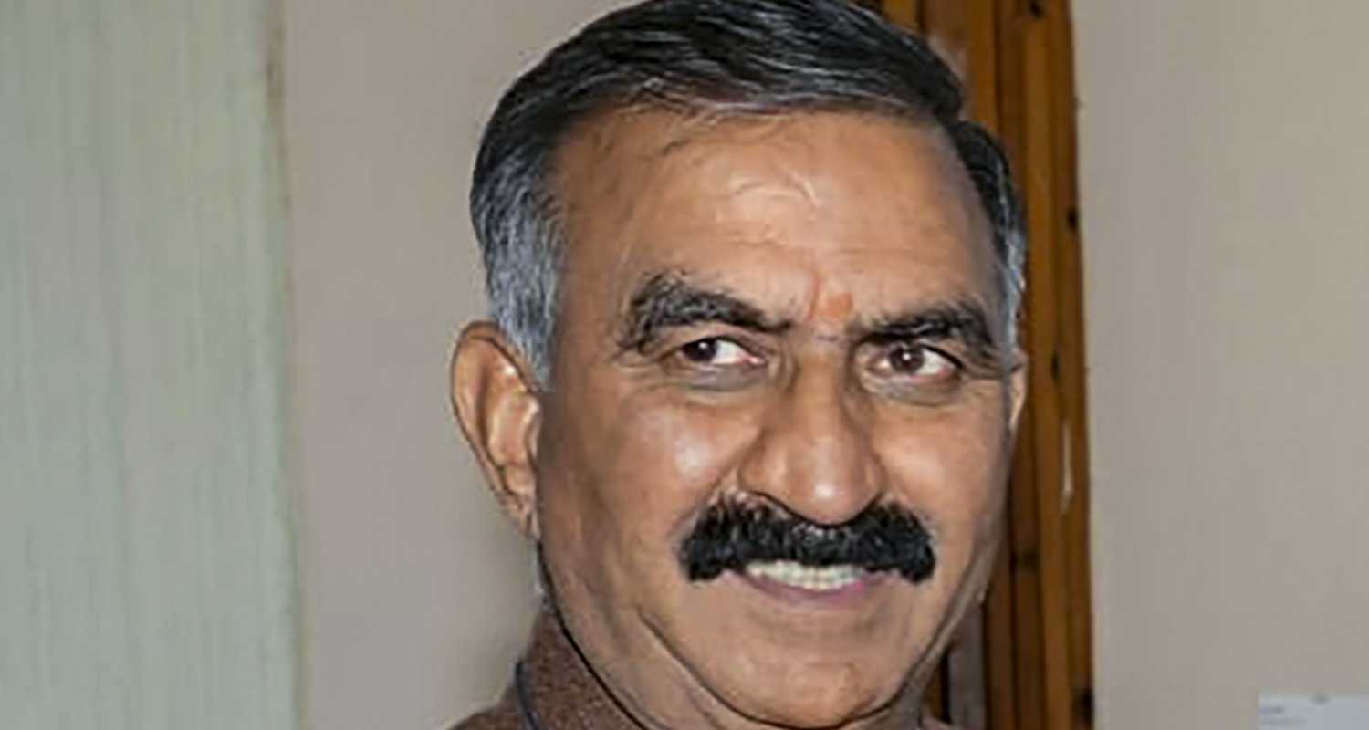  Himachal Pradesh Chief Minister Sukhvinder Singh Sukhu. 