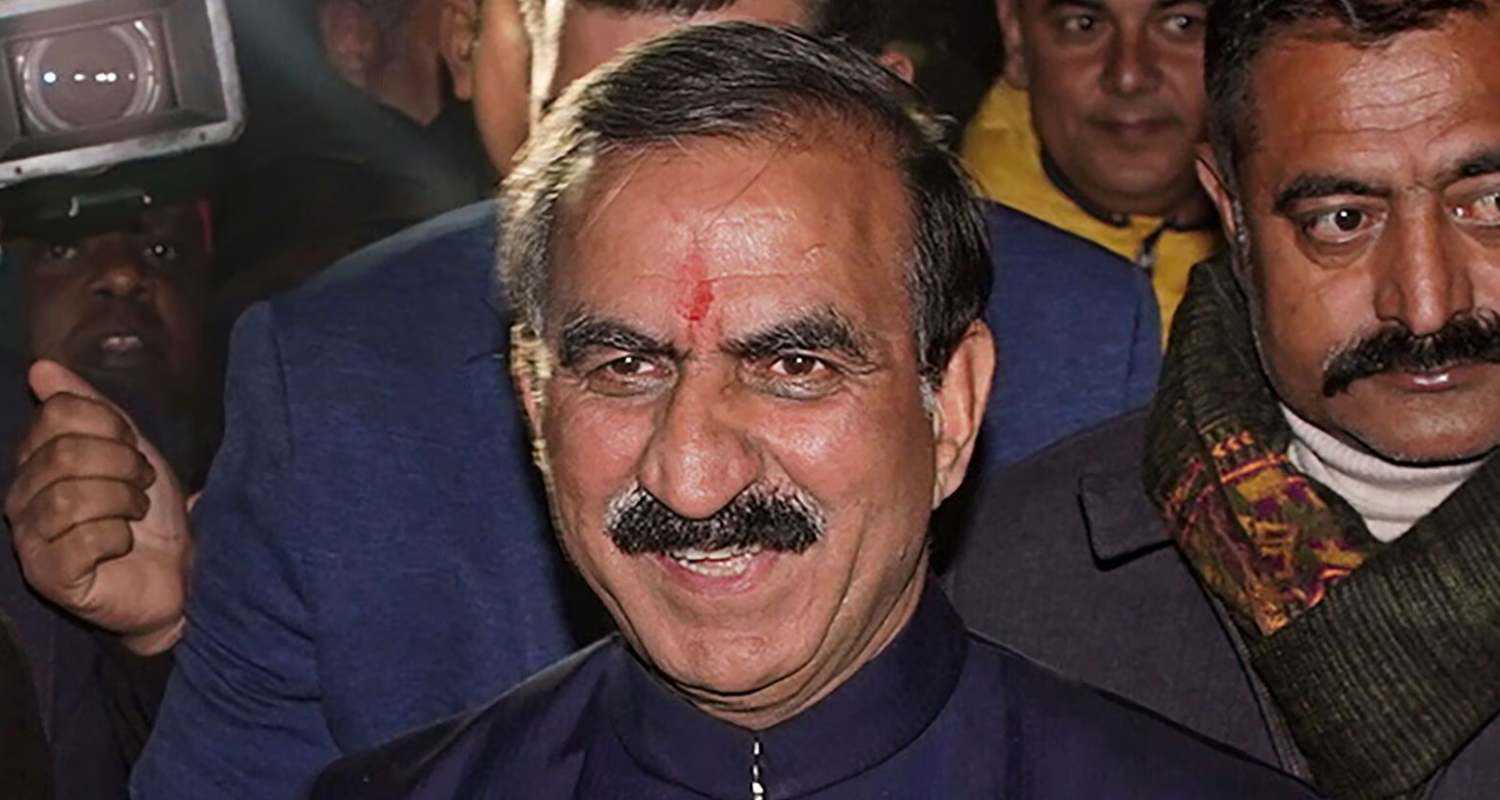 Himachal Pradesh CM Sukhvinder Singh Sukhu.