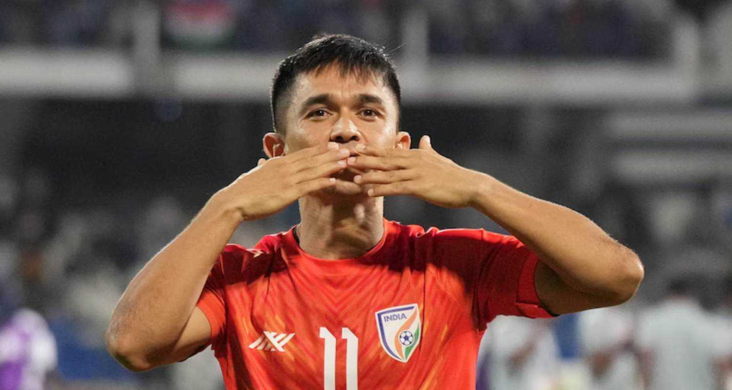 Sunil Chhetri. 