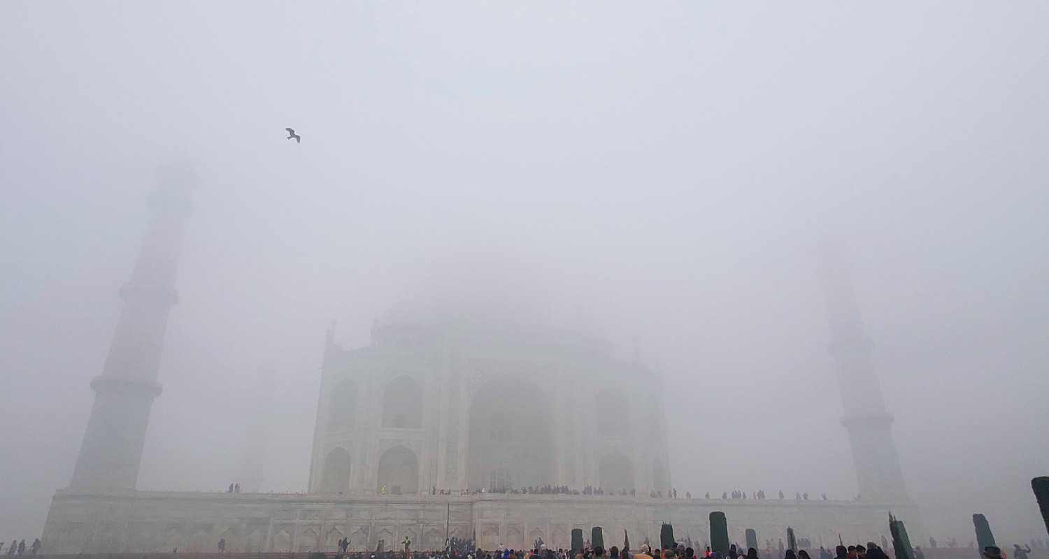 Fog, Weather, India, Winter