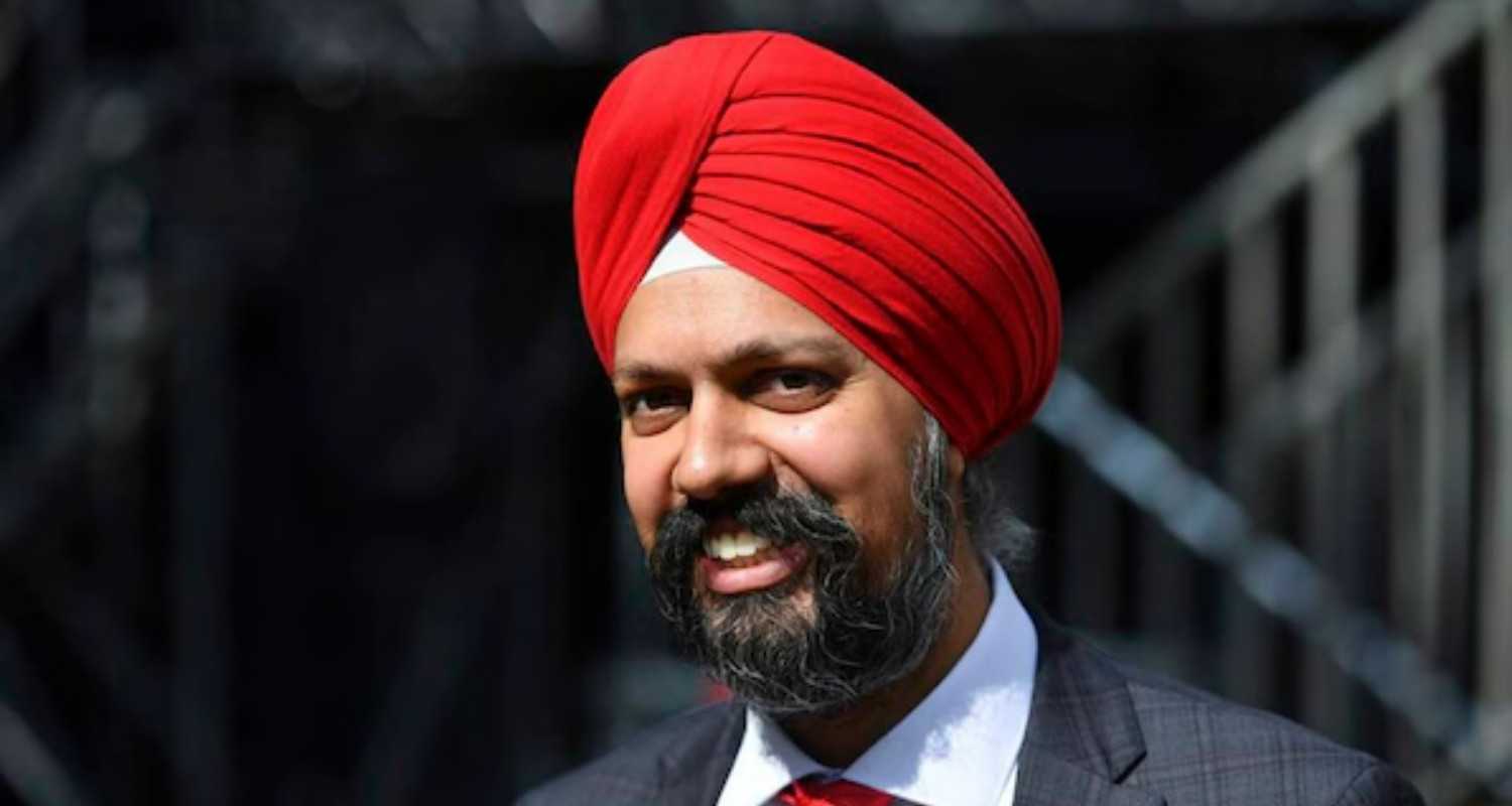 British MP Tanmanjeet Singh Dhesi.