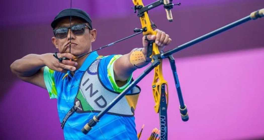 Veteran Indian archer Tarundeep Rai. 