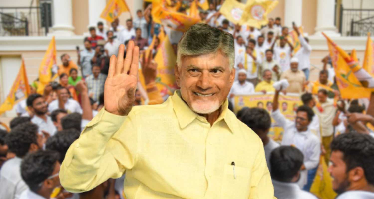 Naidu overcomes defeat to script TDP's new chapter