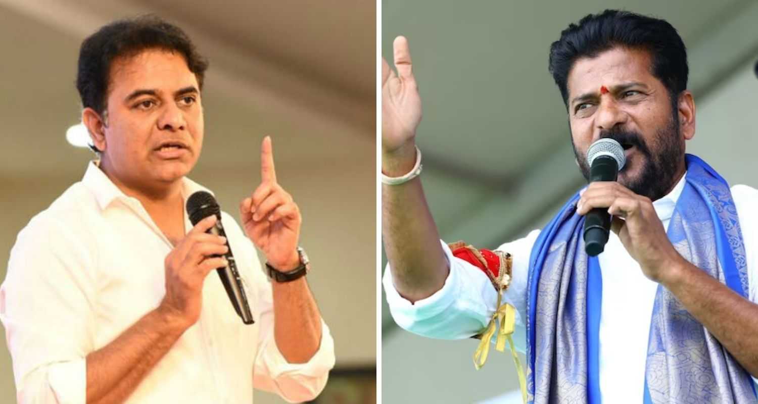 “He only said in the past that he was born in the BJP and he would end his political journey in the BJP under the saffron flag,” KTR recalled and challenged the Chief Minister to deny his statement.