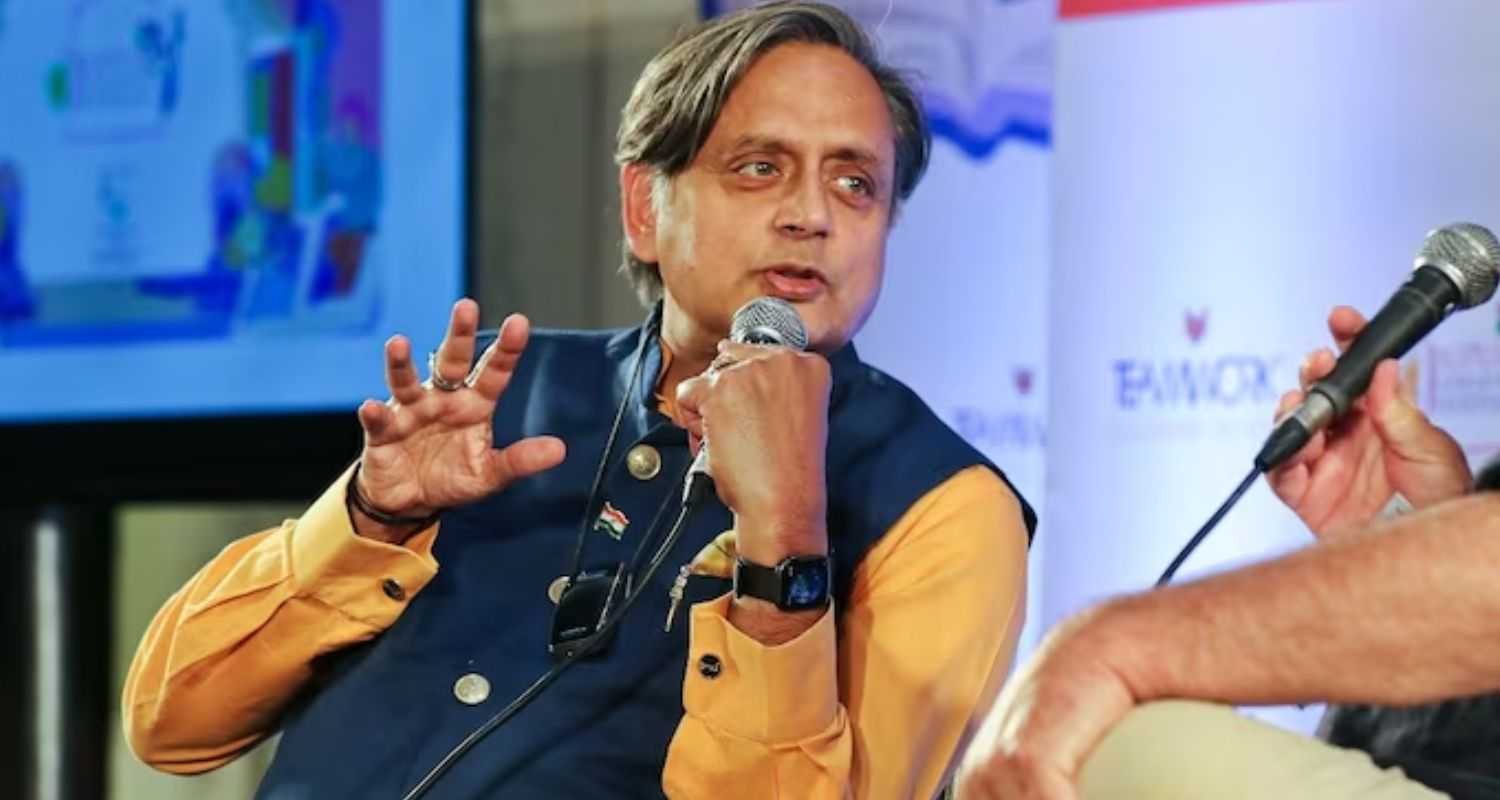 Shashi Tharoor. 