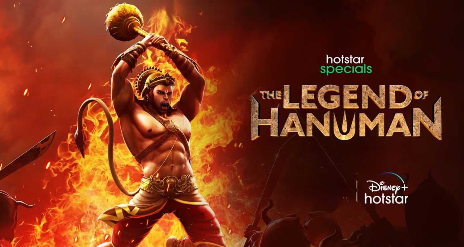 'The Legend of Hanuman' poster. 