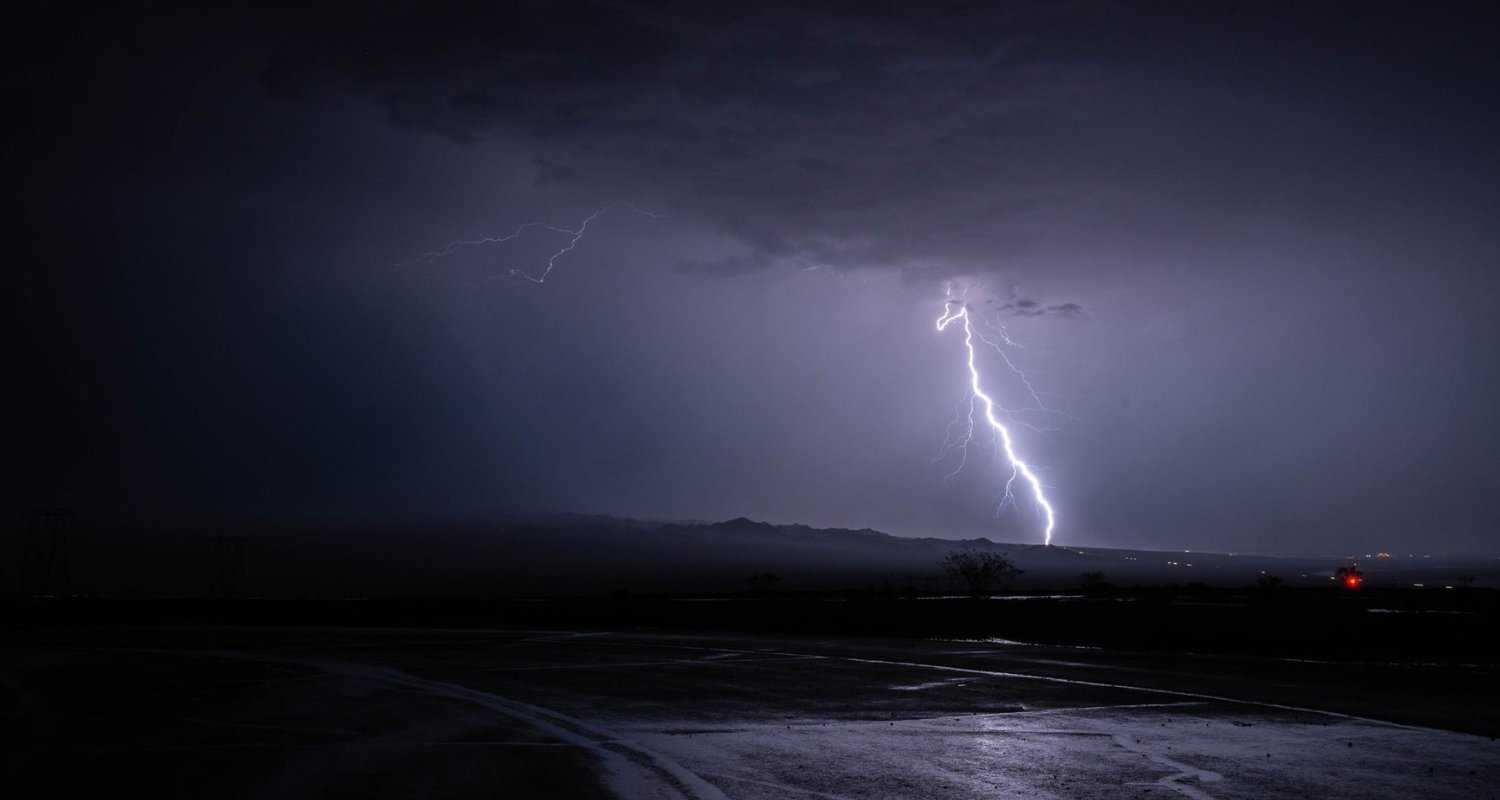 A thunderstorm in Punjab and Haryana's capital Chandigarh, a warning issued by the IMD.