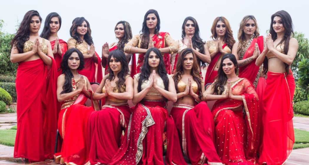 Members of the Trans Queen India 2017, a beauty pageant for the transgender community. 