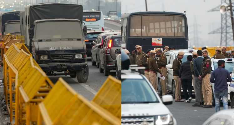 A large number of farmers from Uttar Pradesh, Haryana and Punjab are expected to march towards the national capital on Tuesday. 