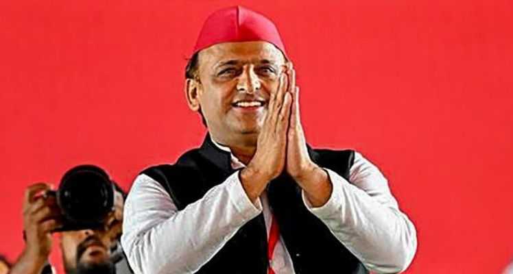 Image of SP President Akhilesh Yadav. 