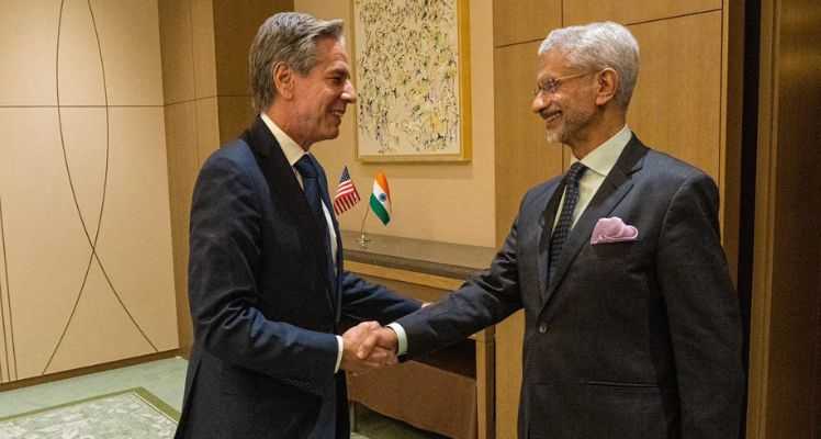 External Affairs Minister S. Jaishankar met with US Secretary of State Antony Blinken on Sunday, engaging in a comprehensive discussion on bilateral ties, regional matters, and global issues. 