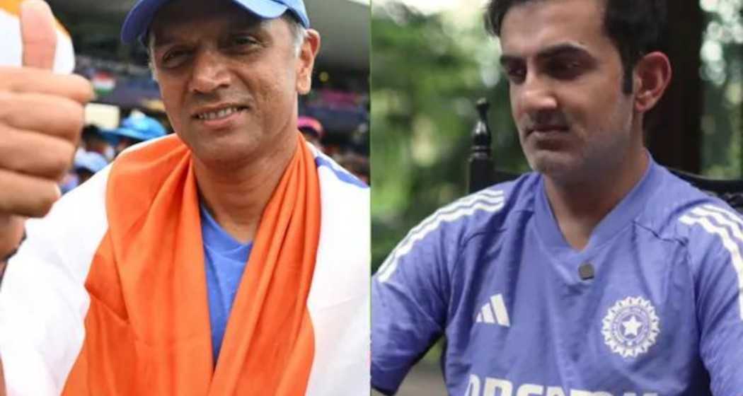 Rahul Dravid renders his support to Gautam Gambhir via a video on X. 