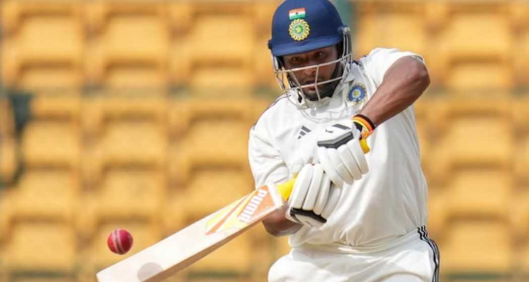 Sarfaraz Khan hits double century for Mumbai in Irani Cup. 