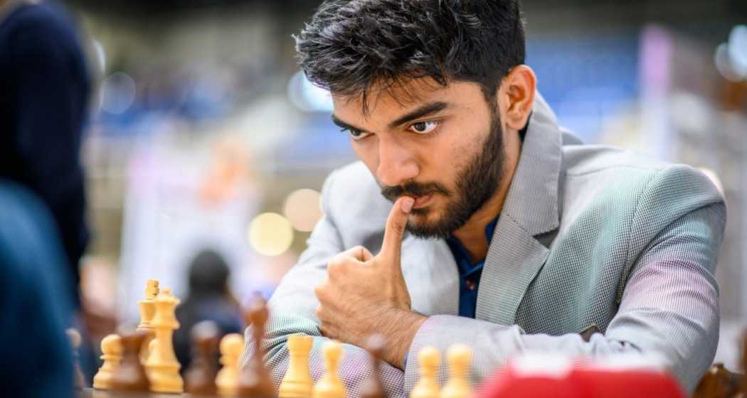 World Championship challenger D Gukesh defeated Fabiano Caruana. Image taken from X.