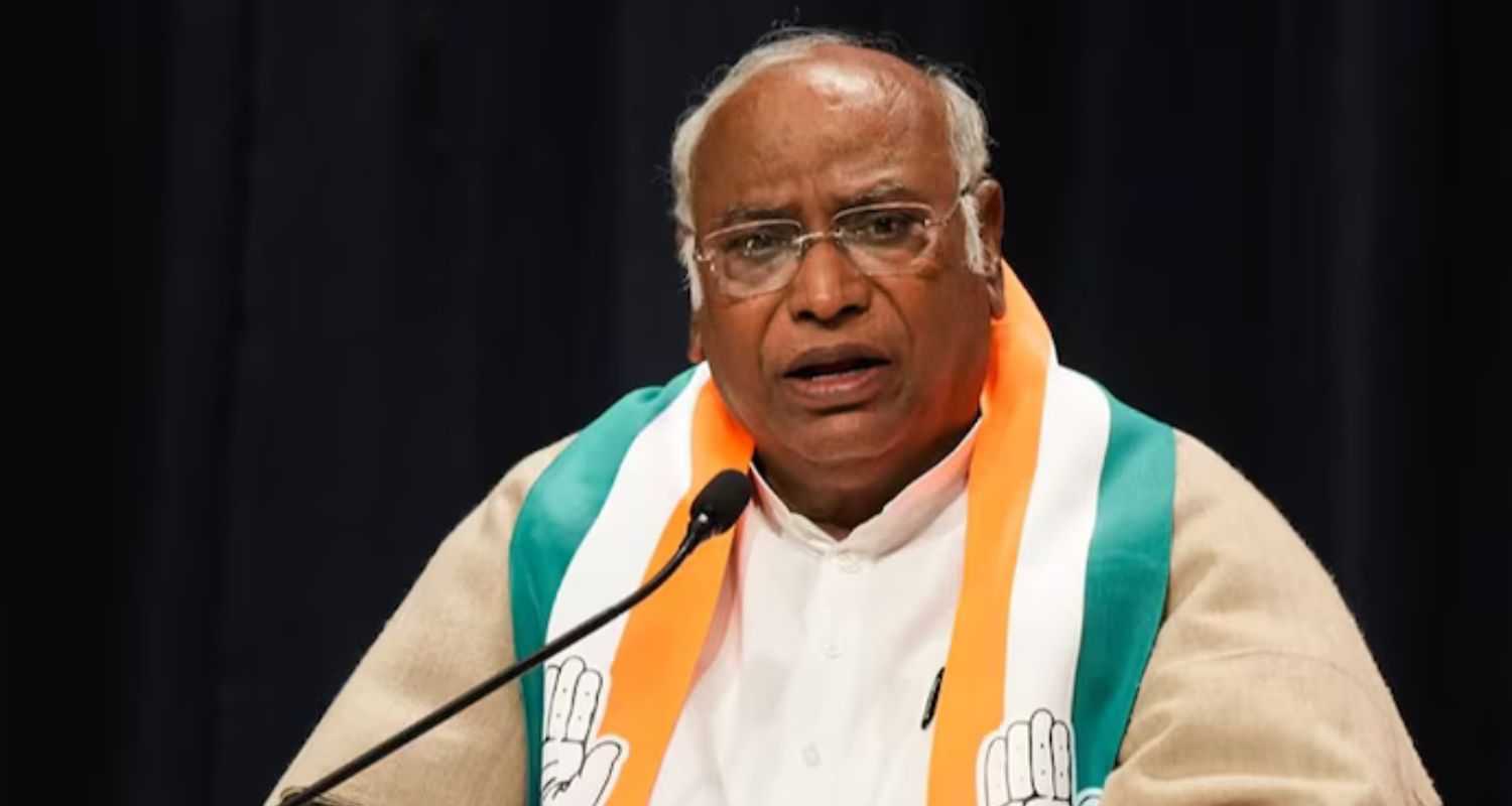 Congress President Mallikarjun Kharge. Image X.