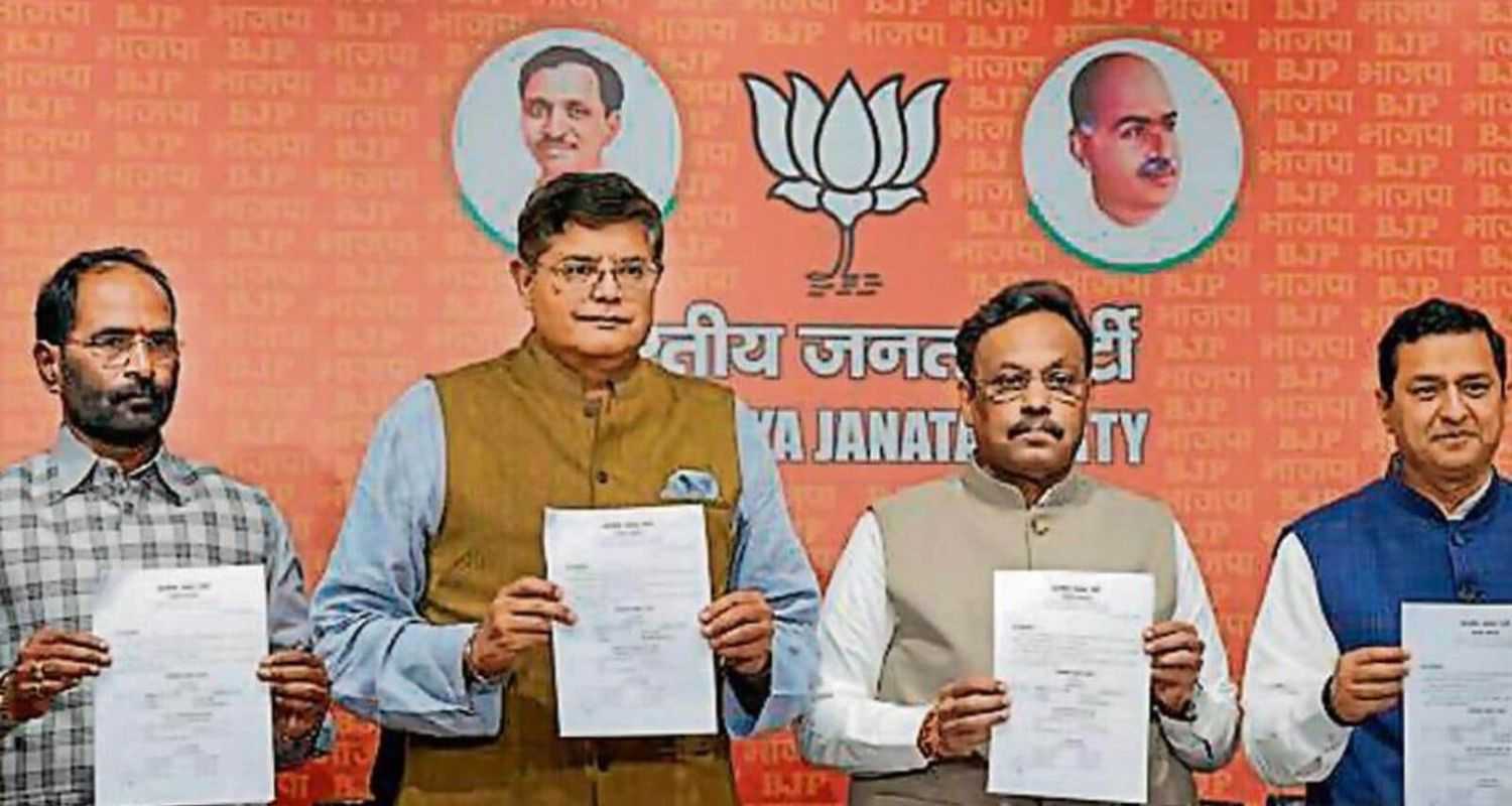 BJP lists candidates for By-polls for Rajasthan and Jharkhand. Image X.