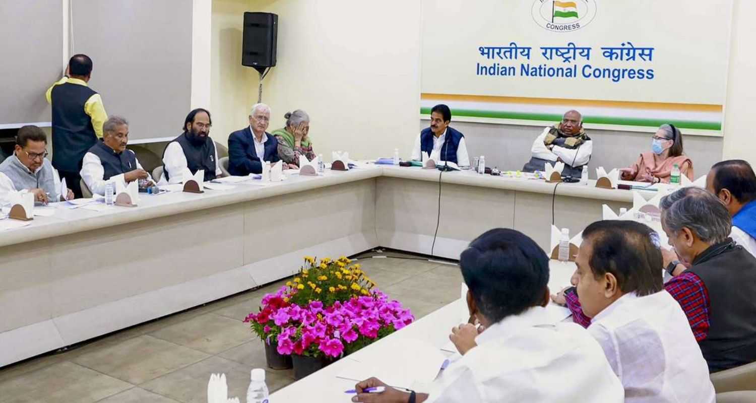 Congress CEC meeting to Discuss the candidates for Lok Sabha Elections.