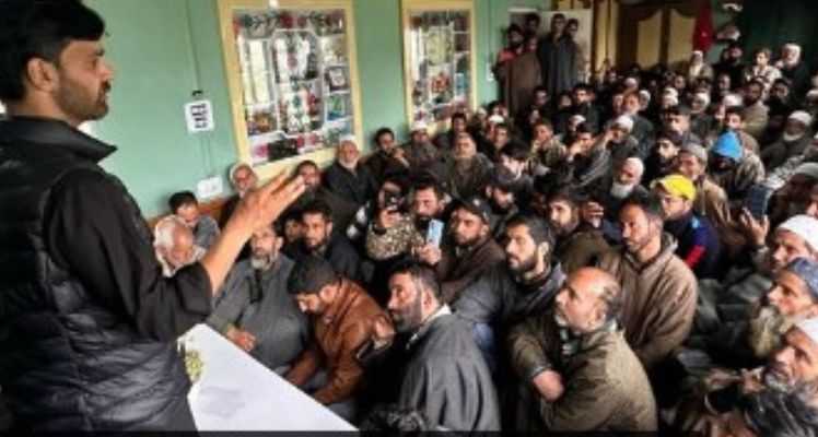 Waheed Ur Rehman Parra, PDP Youth President and Parliament candidate for the Srinagar-Pulwama-Ganderbal seat, is visiting different parts of Srinagar and Pulwama districts on Sunday as part of his poll campaign, speaking at several public events.