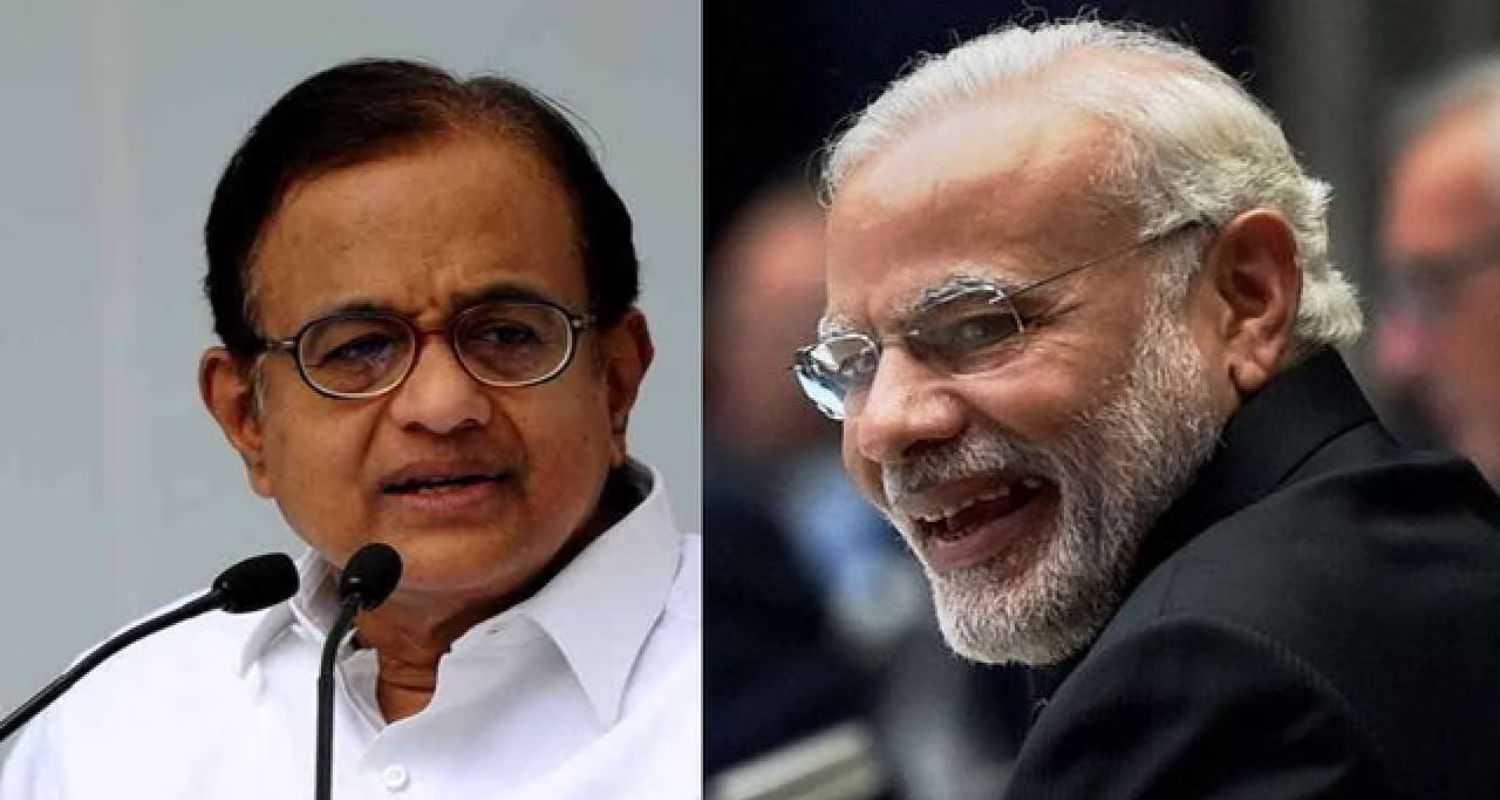 Chidambaram tries to justify Congress' Manifesto targeting PM Modi. Image X.