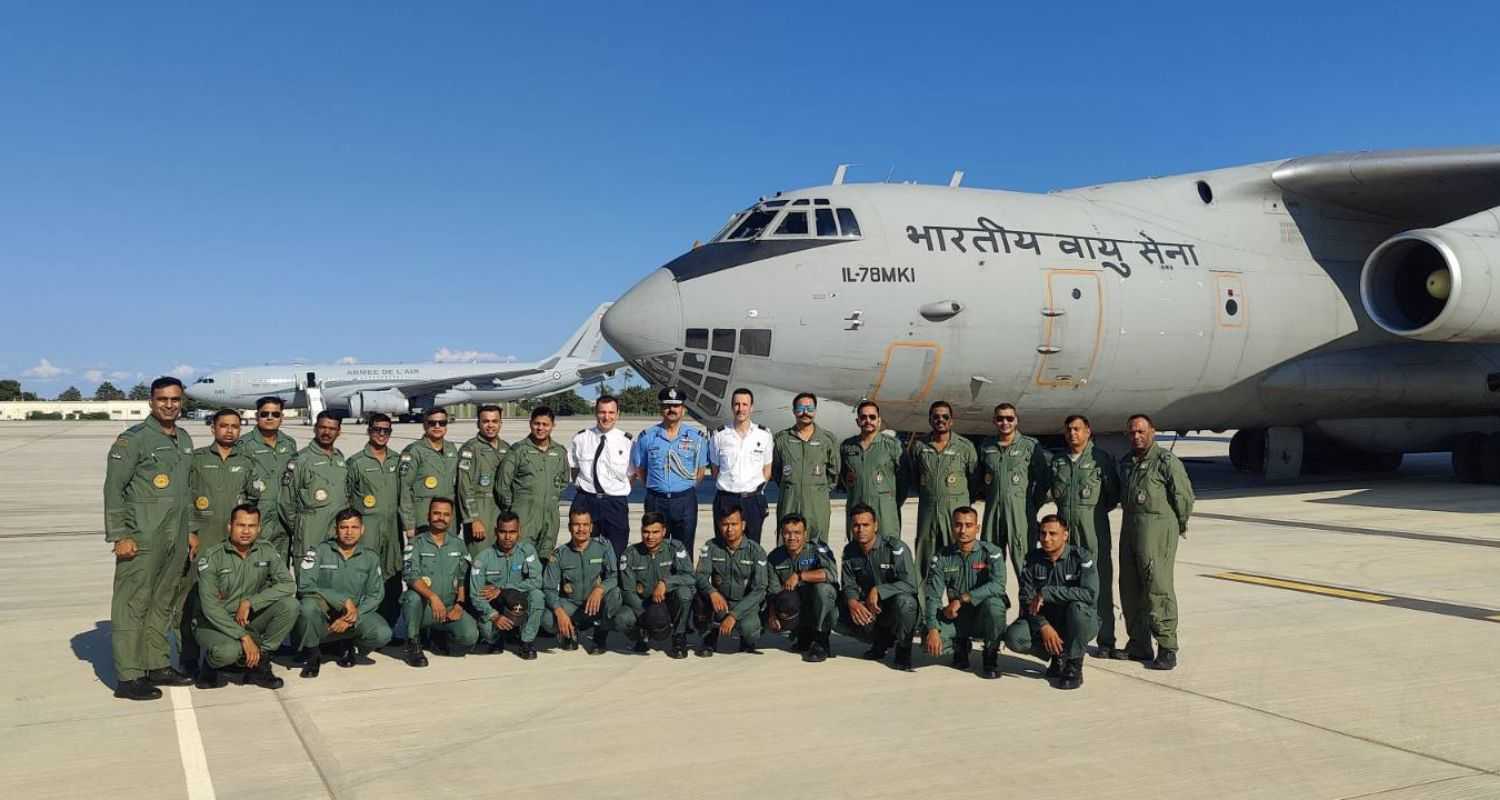 Indian Air Force Lands in Alaska for 'Red Flag 24'. Image X.