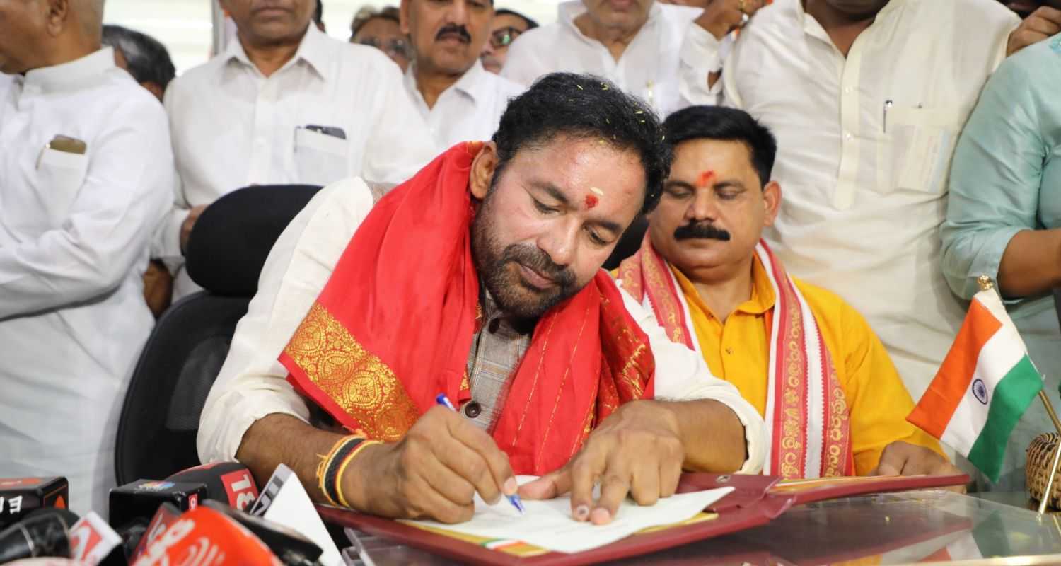 New Coal and Mines Minister G Kishan Reddy Begins Tenure.