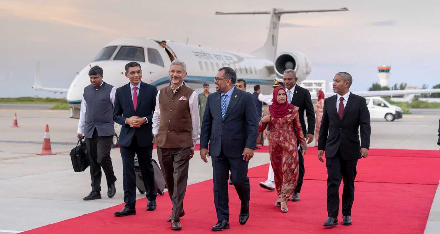 S Jaishankar Begins Three Day Visit to Strengthen Ties With Maldives.