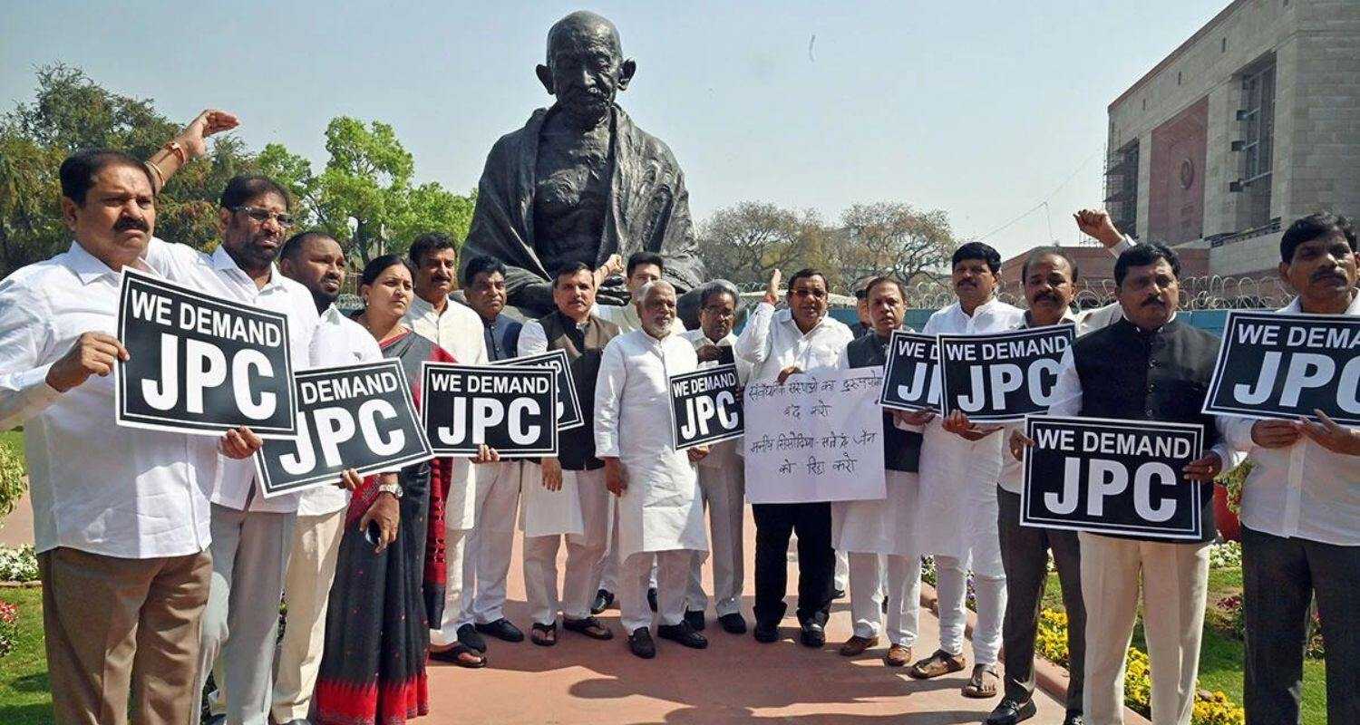 JPC Inquiry Demanded By Congress in Adani Hindenburg Case.