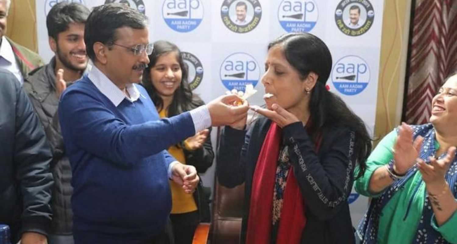 Sunita Kejriwal Affirms Faith In Supreme Court On CM Arvind Kejriwal's Birthday.