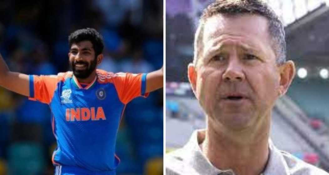 Jasprit Bumrah and Ricky Ponting.